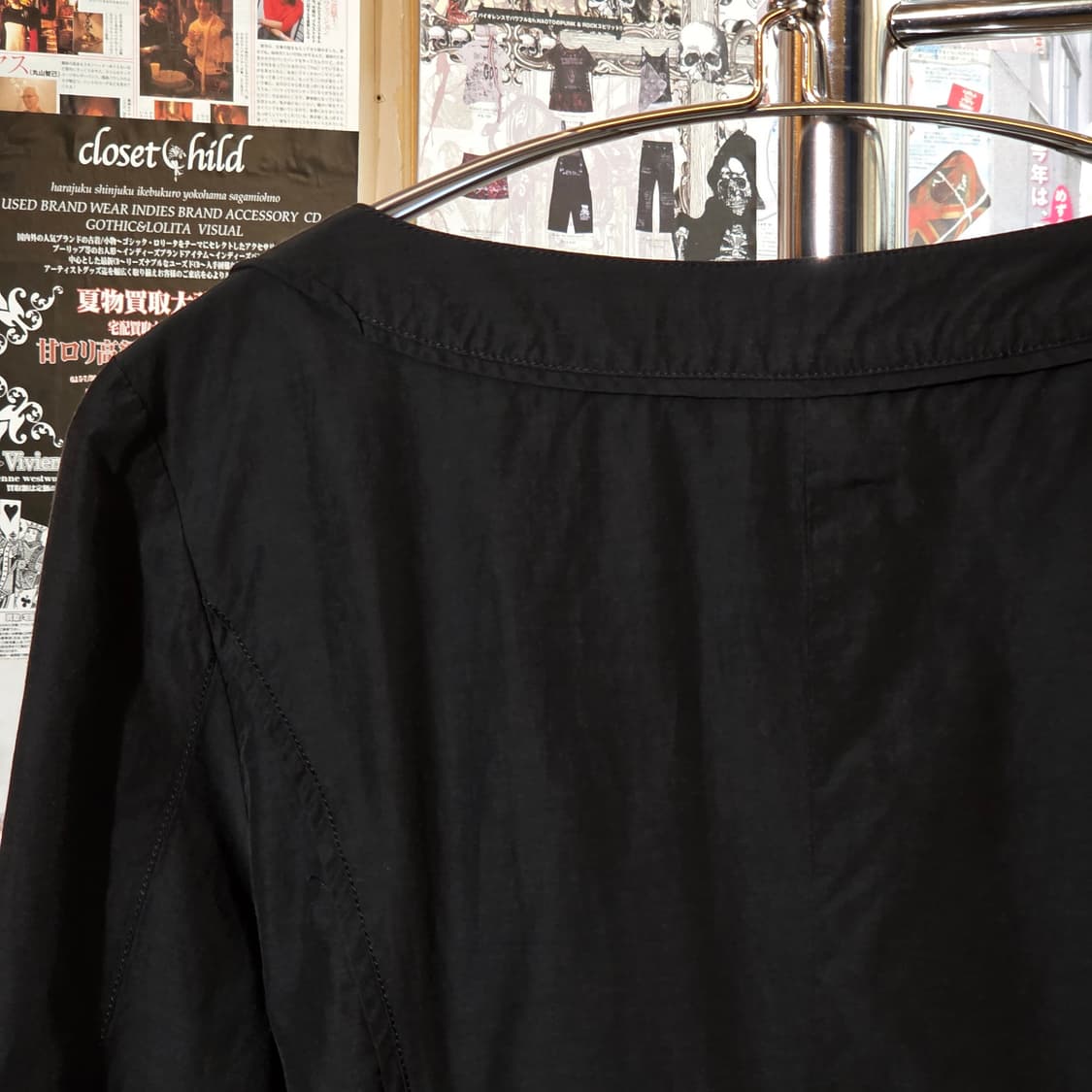 JPN 논카라 핀턱 투지퍼 자켓 상품이미지6