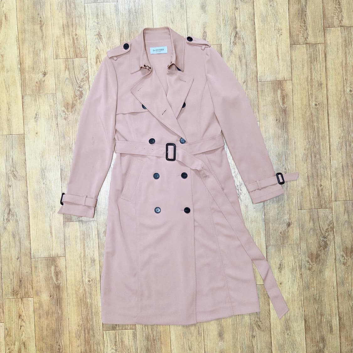 드에스더(DE ESTHER) 벨티드 트렌치코트 55 상품이미지1