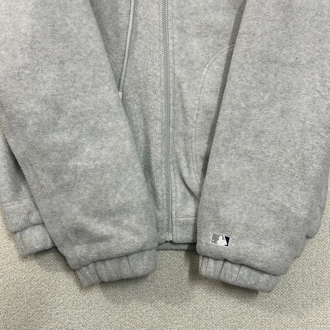 (L) 90s MLB WWS 시카고 화이트삭스 후리스 후드집업 상품이미지5