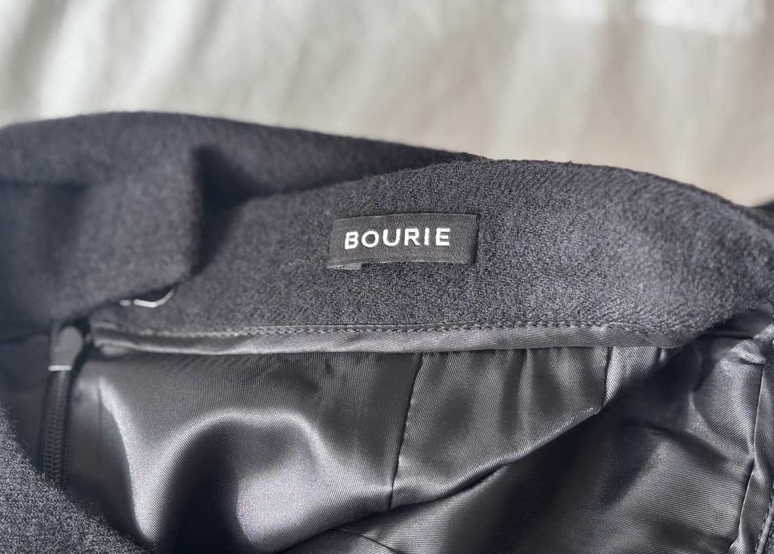 Bourie 부리 울 리본 스커트 상품이미지4