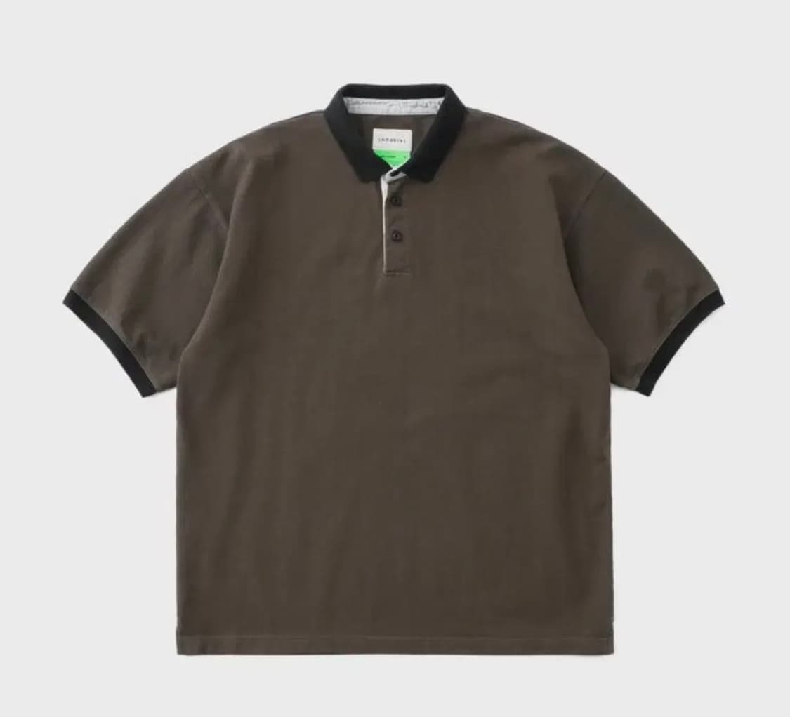 카키스 campus polo brown 2사이즈 상품이미지1