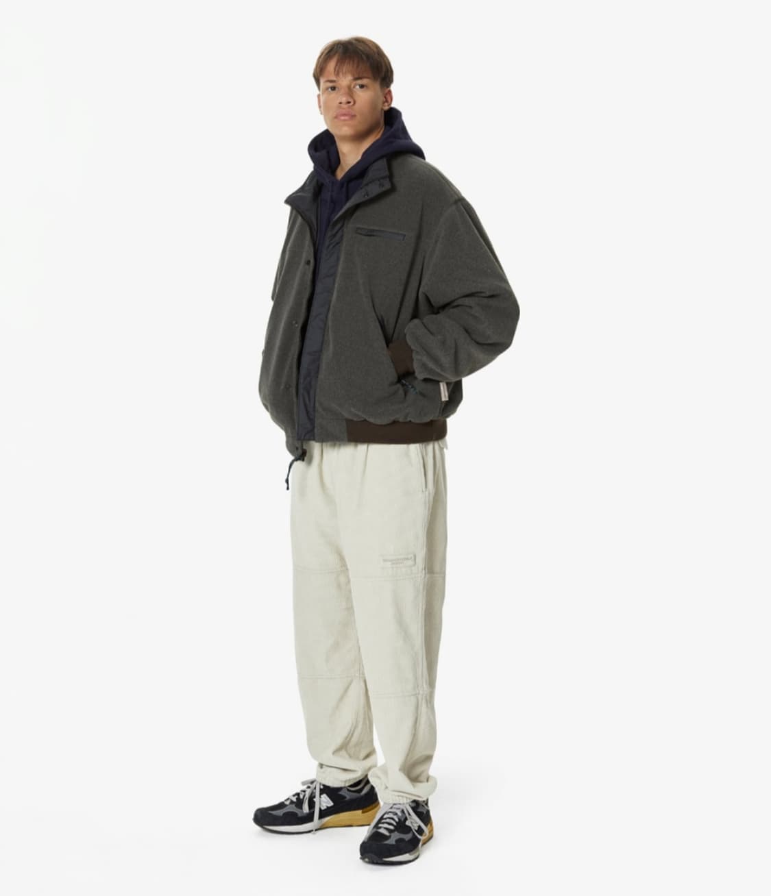 디스이즈네버댓 리버시블 웜업 자켓 [m] 상품이미지3