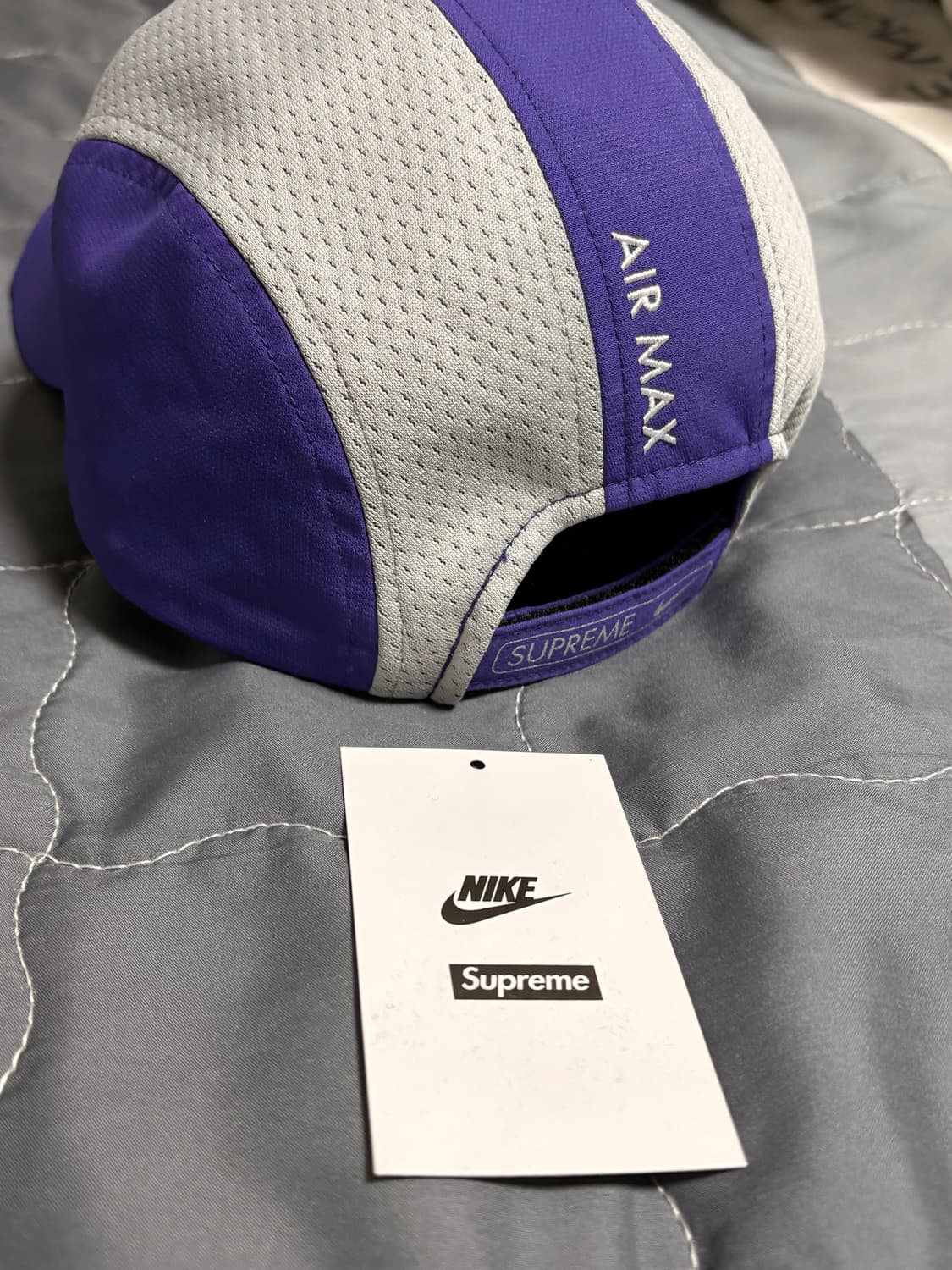 슈프림 x 나이키 러닝 햇 퍼플 - 25SS 상품이미지5