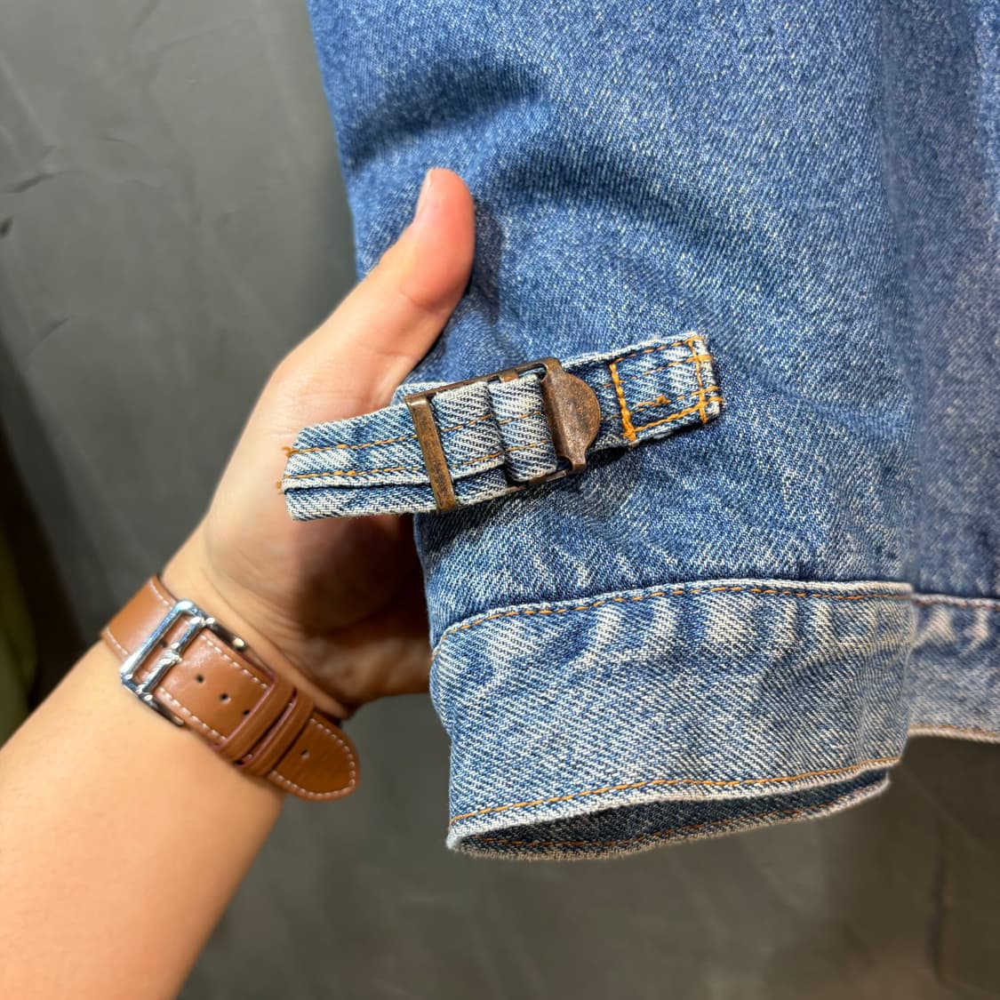 [M] Wrangler 랭글러 빈티지 데님 자켓 상품이미지5