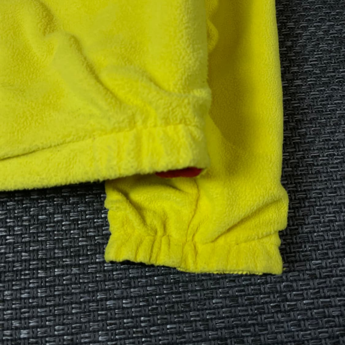 리복 올드스쿨 블랙 레드 옐로우 리버시블 나일론 자켓 상품이미지6