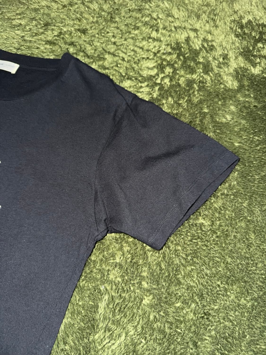 [L] Saint Laurent 생로랑 14ss 그래픽 티셔츠 블랙 상품이미지4