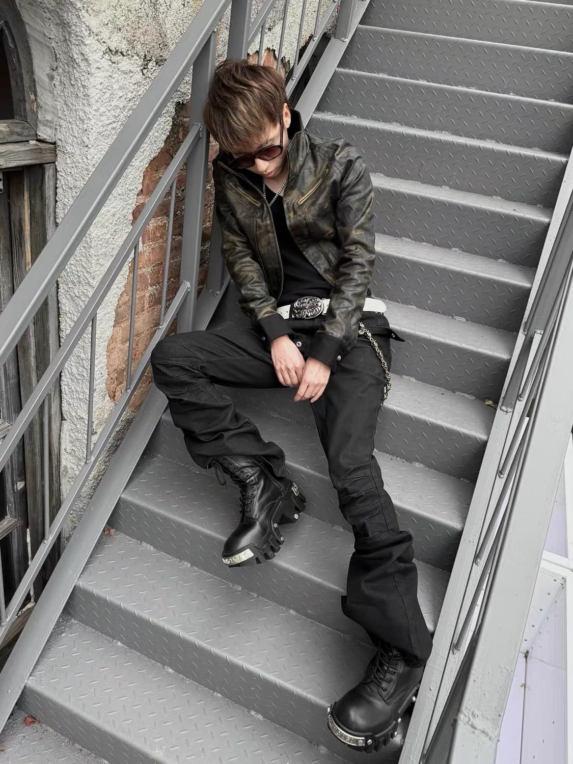 Lightinus Wax Camouflage crop jacket 상품이미지8