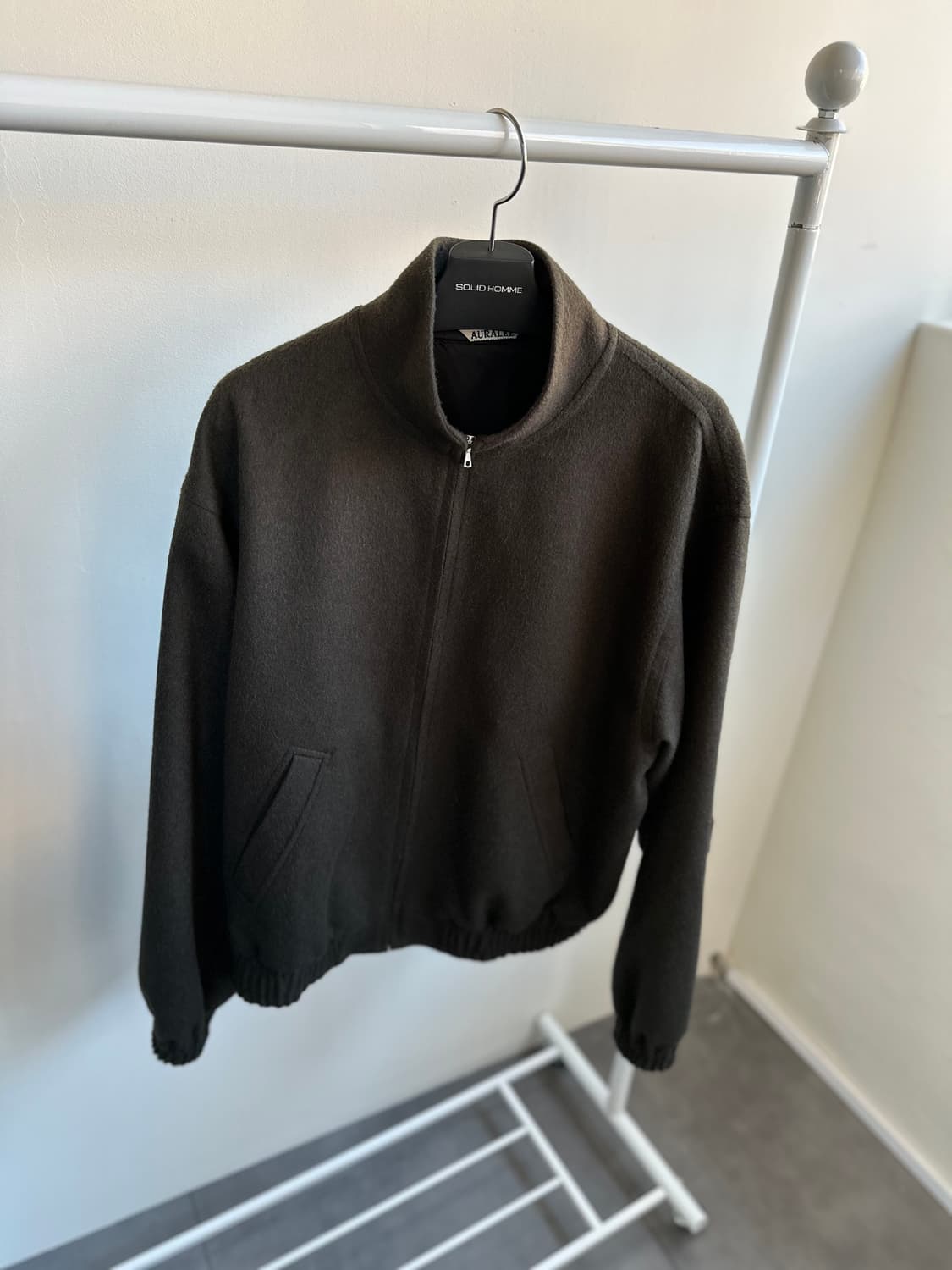 24aw 오라리 베이비카멜 블루종 4사이즈 상품이미지2