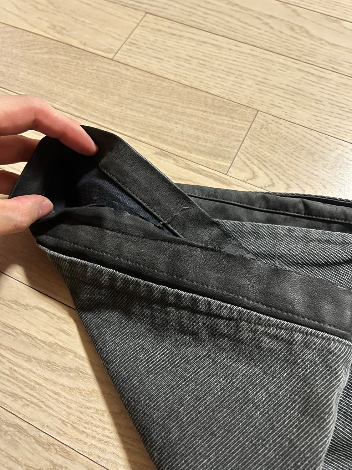 [L] XLIM EP06. 09 TROUSERS GREY 상품이미지5