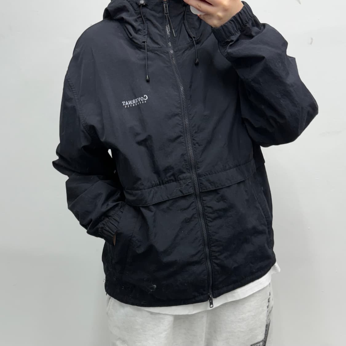 [L] 커버낫 블랙 바람막이 상품이미지2