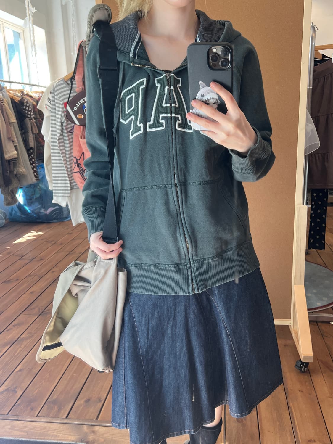 갭 카키 후드집업  상품이미지1