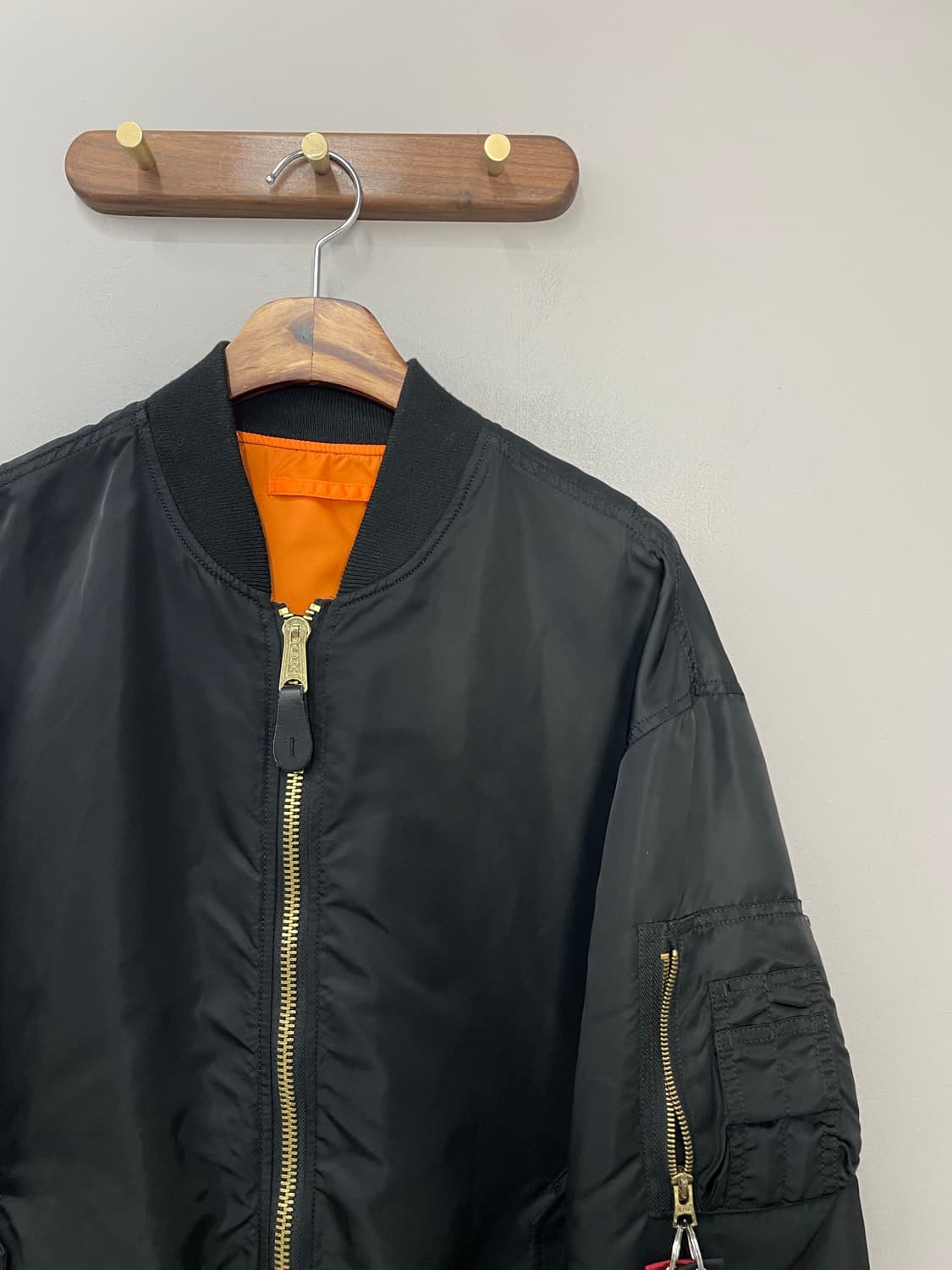 알파 인더스트리 MA-1 리버시블 플라이트 자켓 H2203 상품이미지3