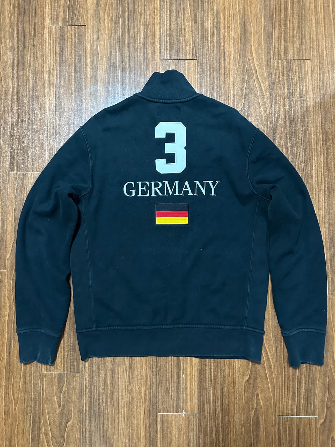 (M) 폴로 빅포니 집업 독일 국기 블랙 상품이미지2