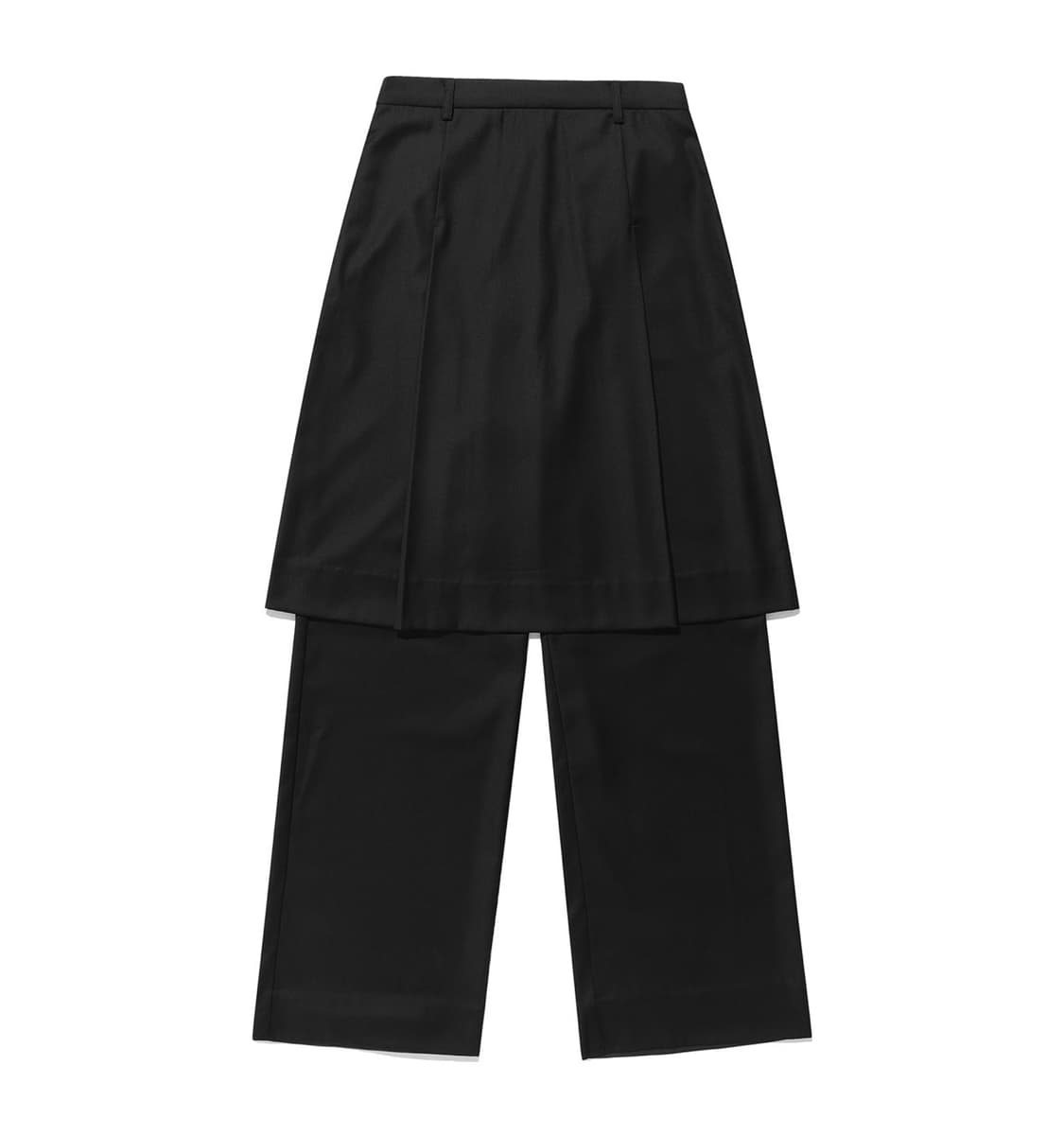 나이스고스트클럽 스커트 팬츠 블랙 상품이미지1