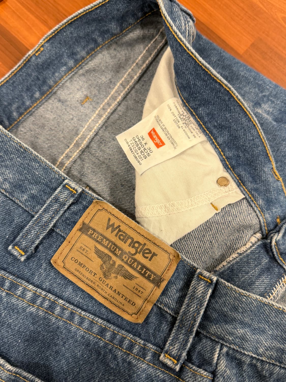 Wrangler 랭글러 데님 팬츠 (34inch) 상품이미지9