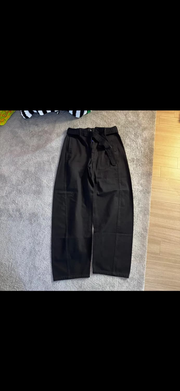 르메르 벨티드 팬츠 블랙 라지사이즈 새상품 상품이미지4