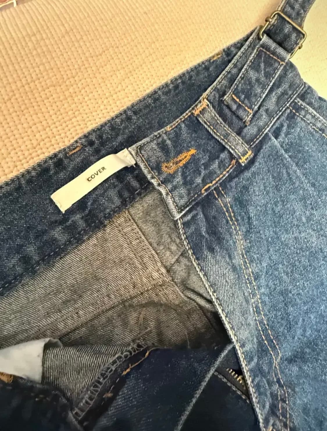 어리틀빗 허리벨트 데일리 데님팬츠 M 상품이미지2