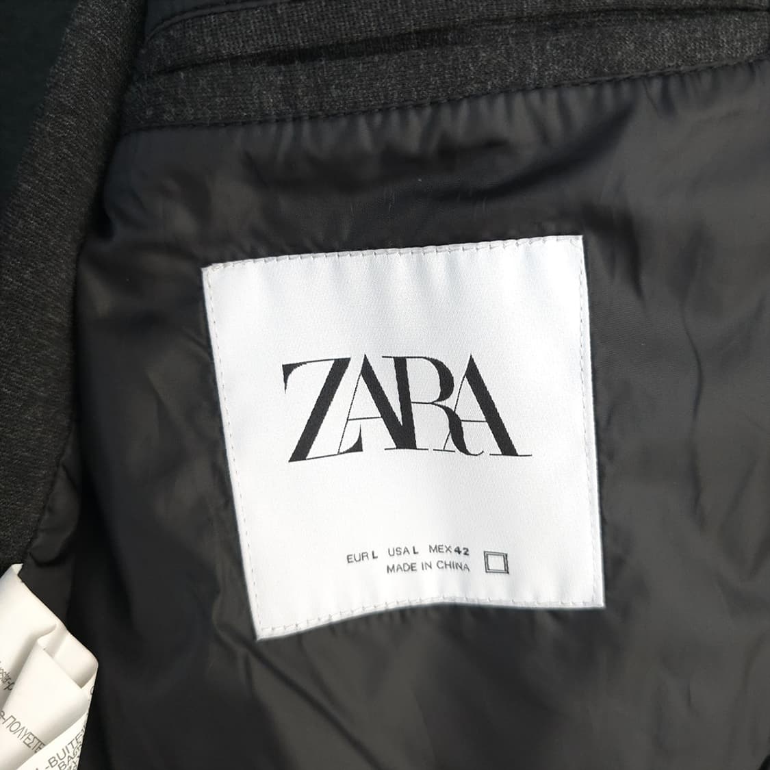 자라 ZARA 울 블렌드 트러커 자켓 L 상품이미지6