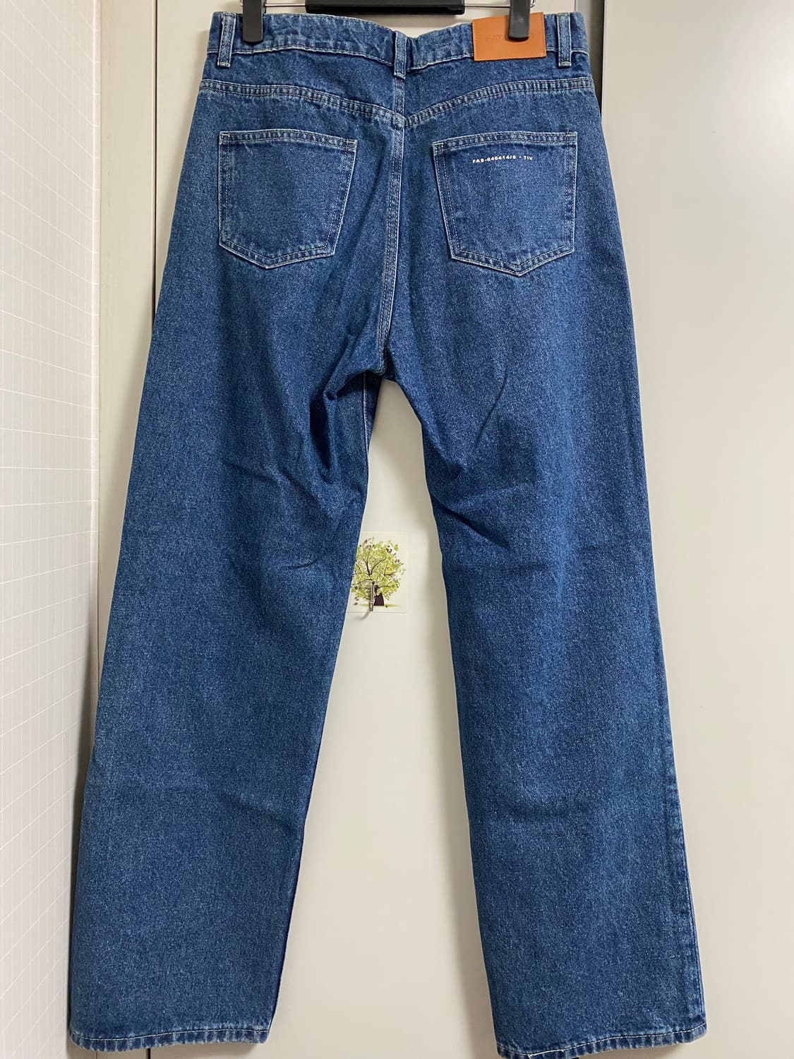 새상품)페이탈리즘 knife dart 와이드핏30-딥블루 상품이미지2