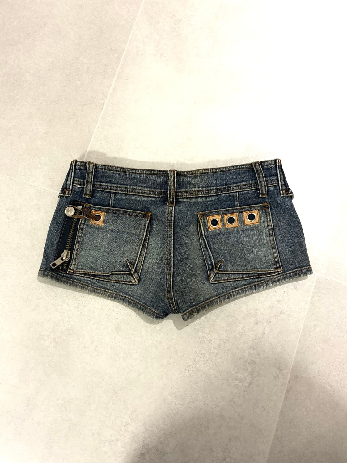 Y2k 아일렛 로우라이즈 팬츠 상품이미지2