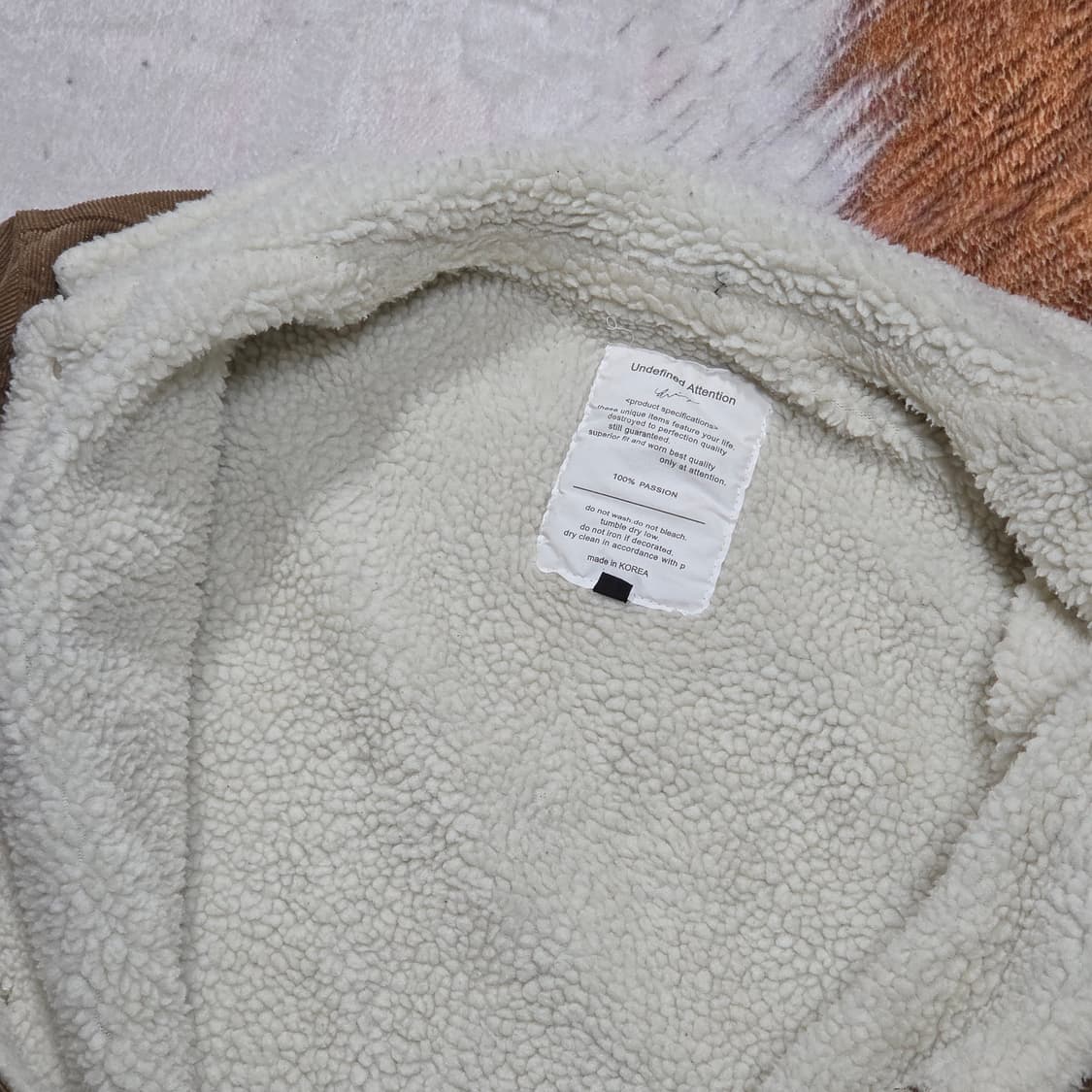 브라운 코듀로이 쉐르파 골덴 자켓 상품이미지8