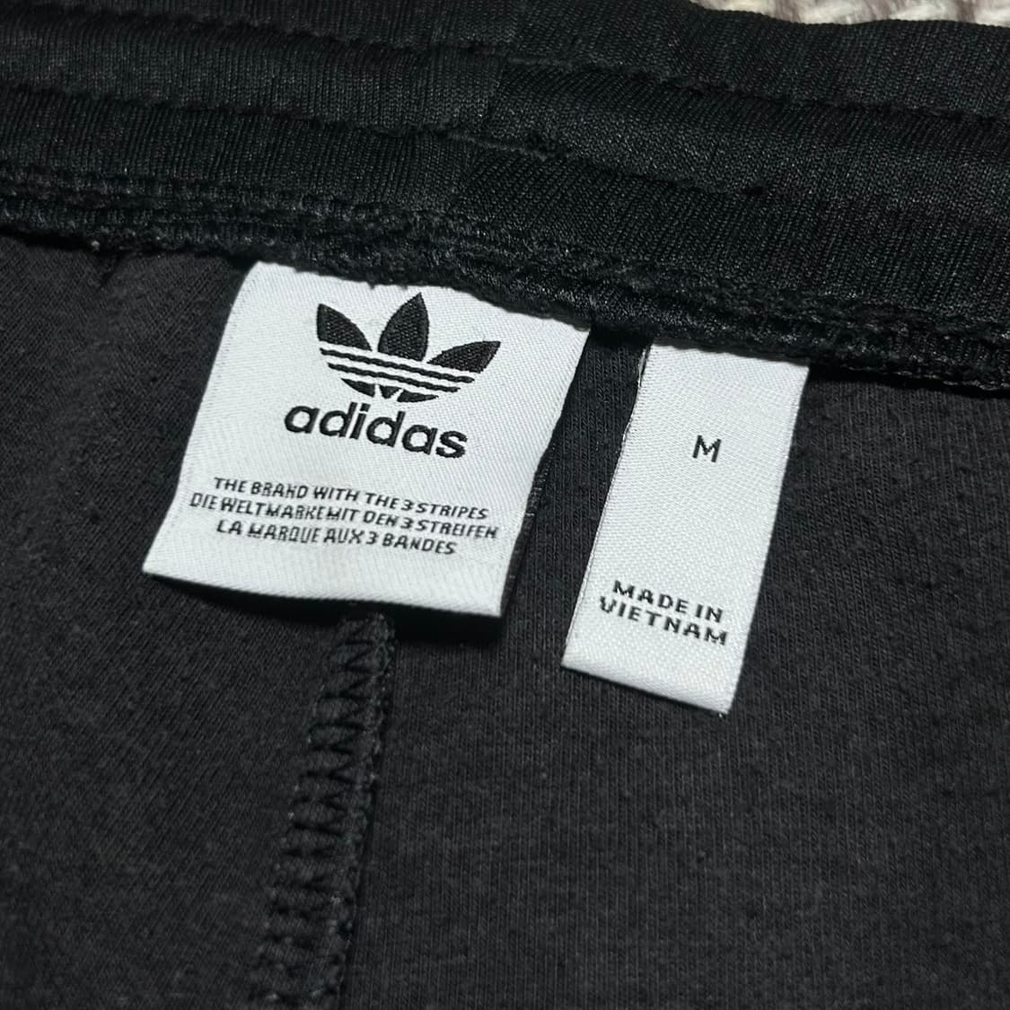 [S] adidas 아디다스 슈퍼스타 검/흰 트랙 팬츠 상품이미지5