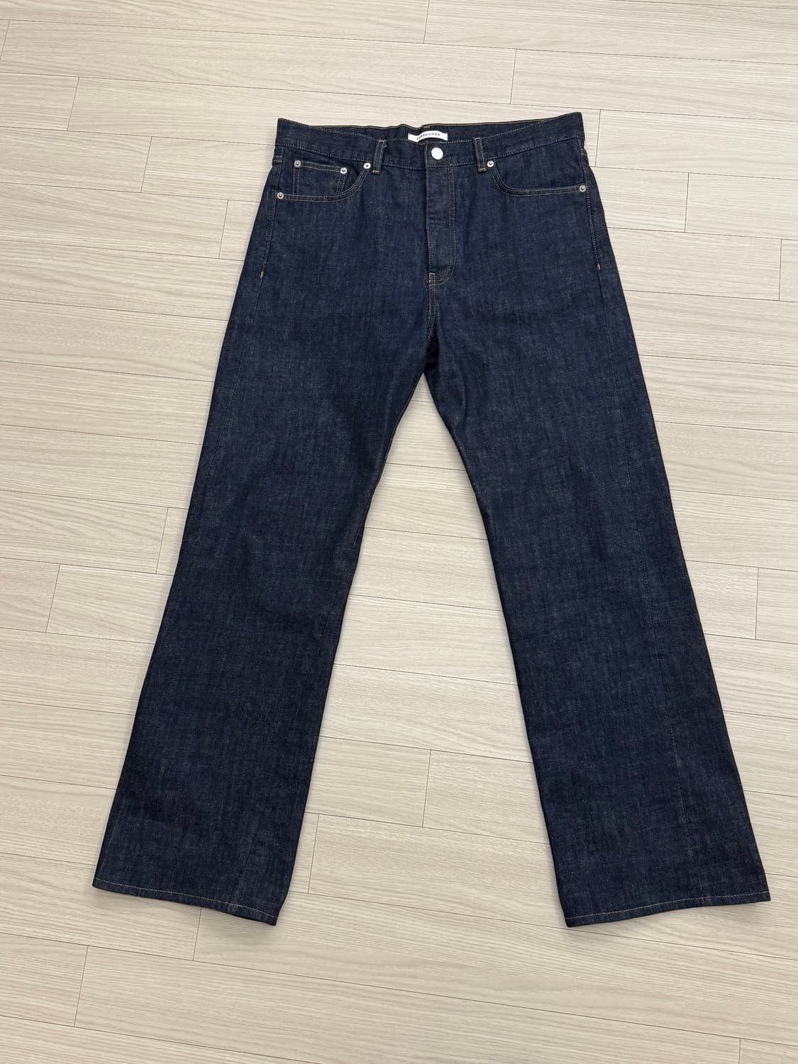 선플라워 Straight Twist 인디고 데님 상품이미지1