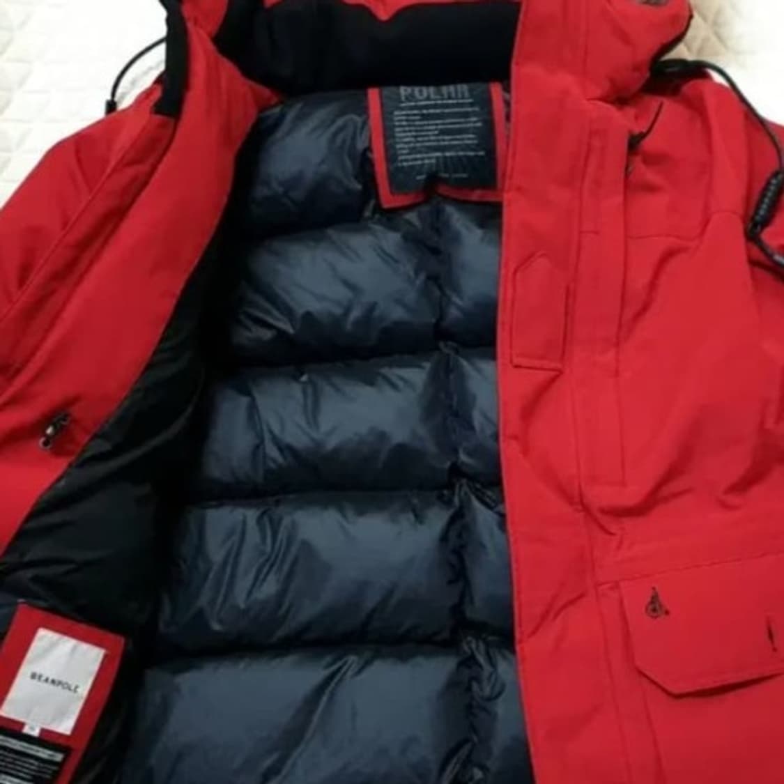 빈폴 남성 구스다운 패딩 110 정가 70만원상당 상품이미지5
