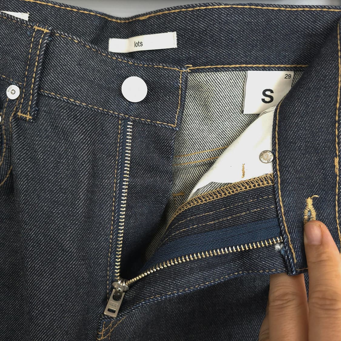 플랙 plac lots 생지 데님 팬츠 S (29) 상품이미지6