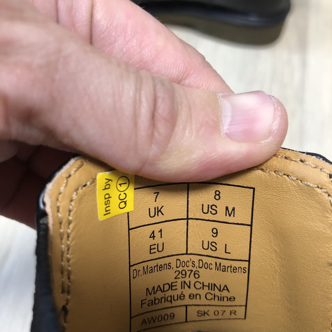 (260) 닥터마틴 Dr.martens 2976 첼시부츠 스무스 레더 상품이미지8