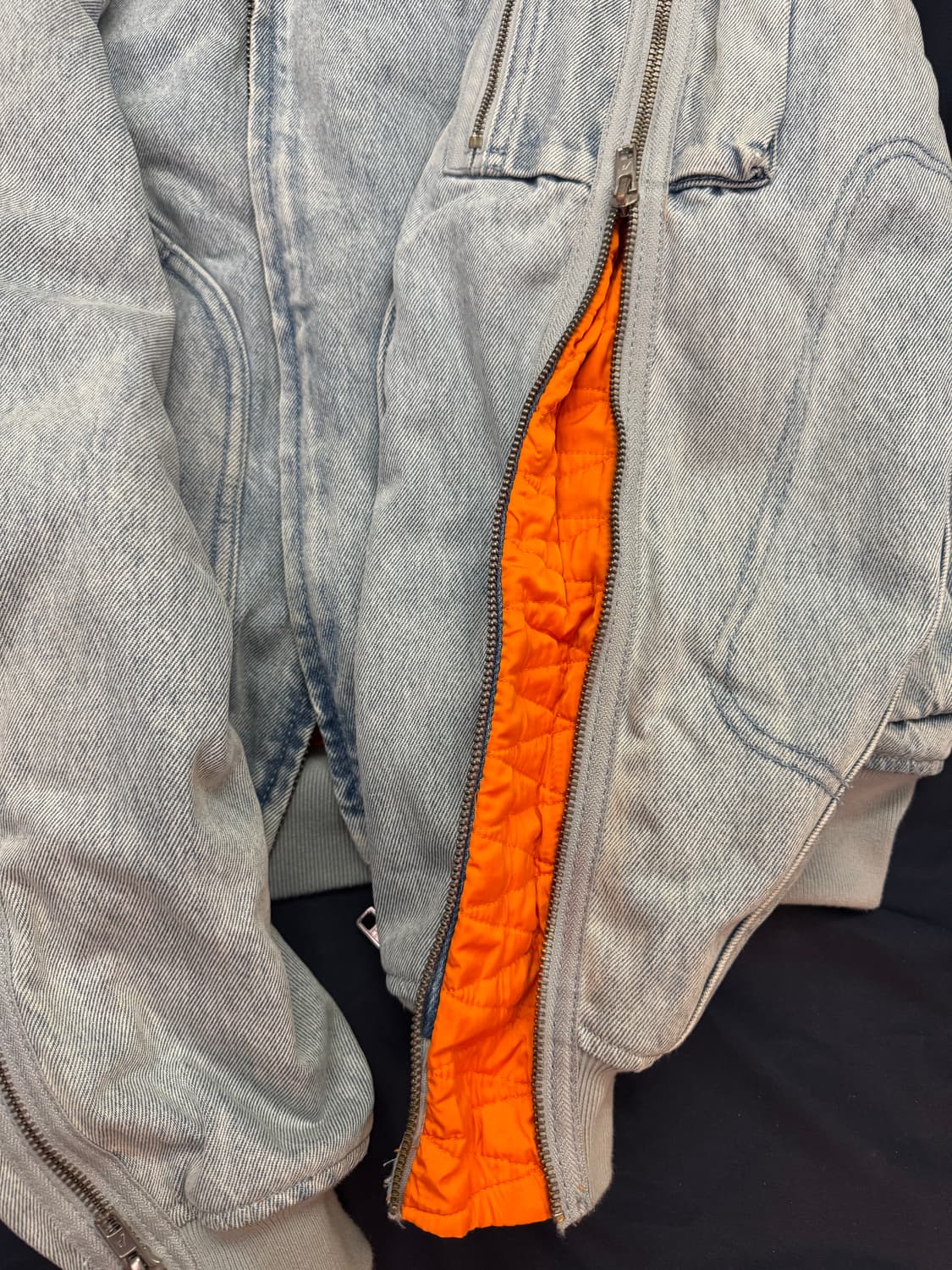 팔라스 집드 MA-1 봄버 자켓 스톤 워시 - 24FW 상품이미지2