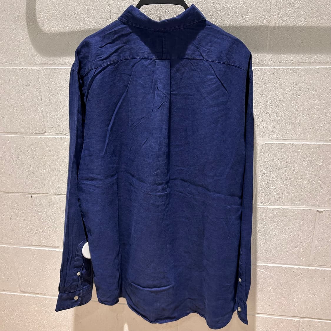 Polo Ralph Lauren Navy Linen Shirts 상품이미지6