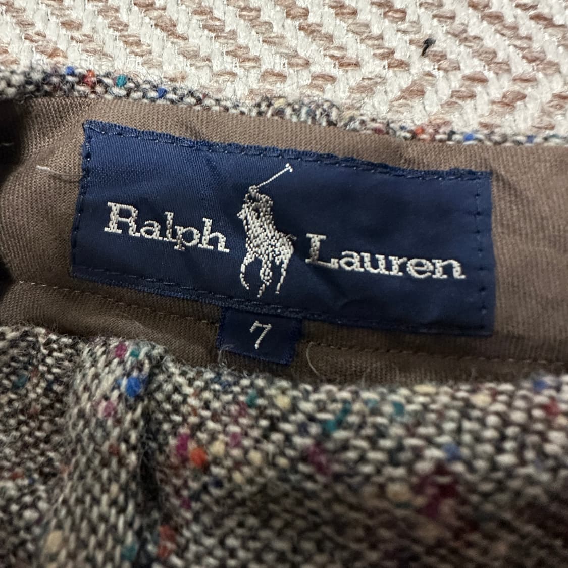 POLO RALPH LAUREN wool 100% wide slacks 상품이미지3