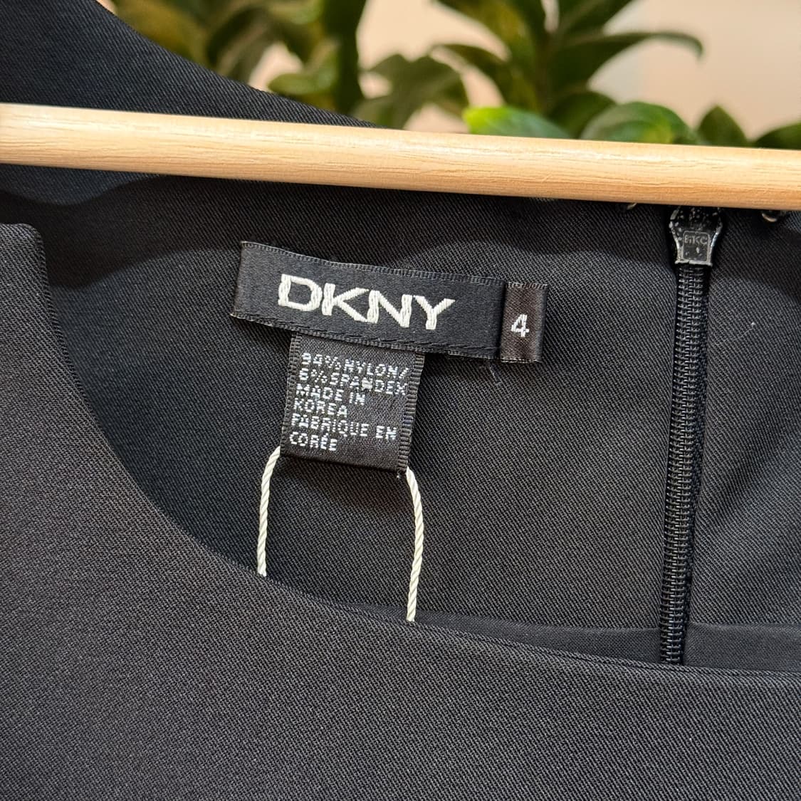 DKNY 블랙 원피스 상품이미지3
