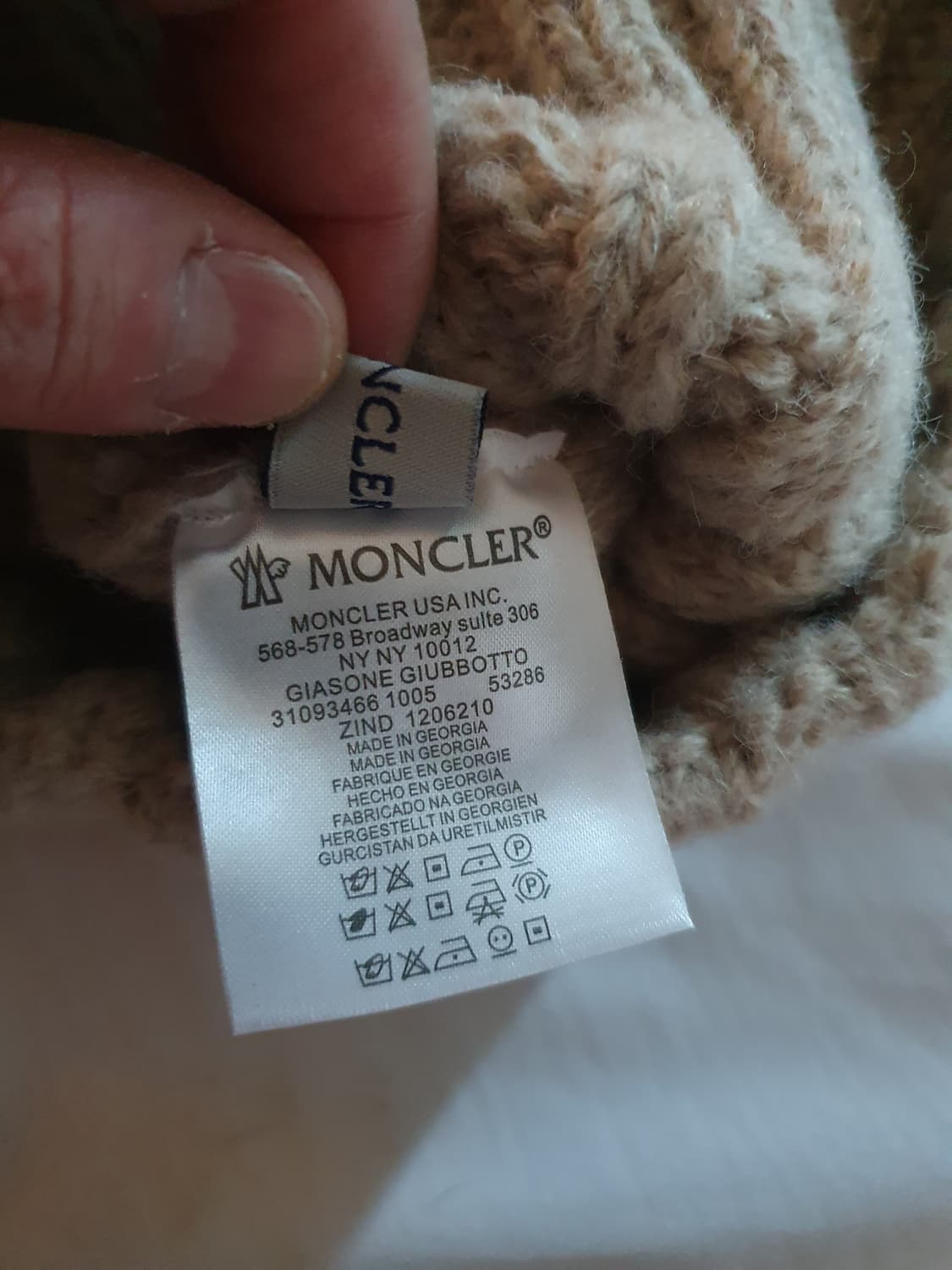 MONCLER 몽클레어 방울비니)정품 상품이미지5
