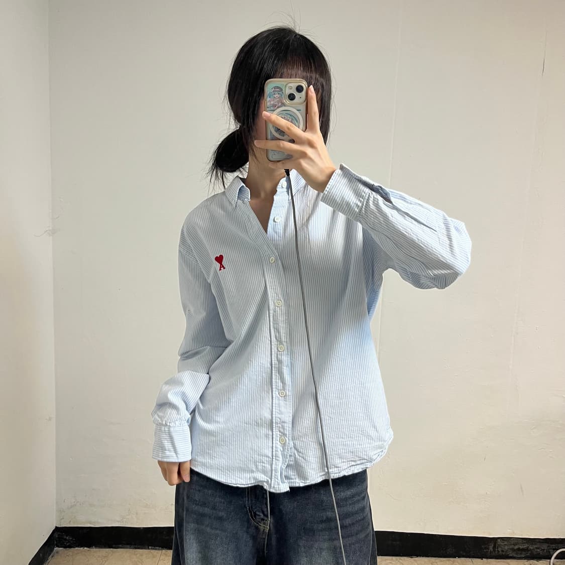AMI Stripe Shirt 상품이미지1
