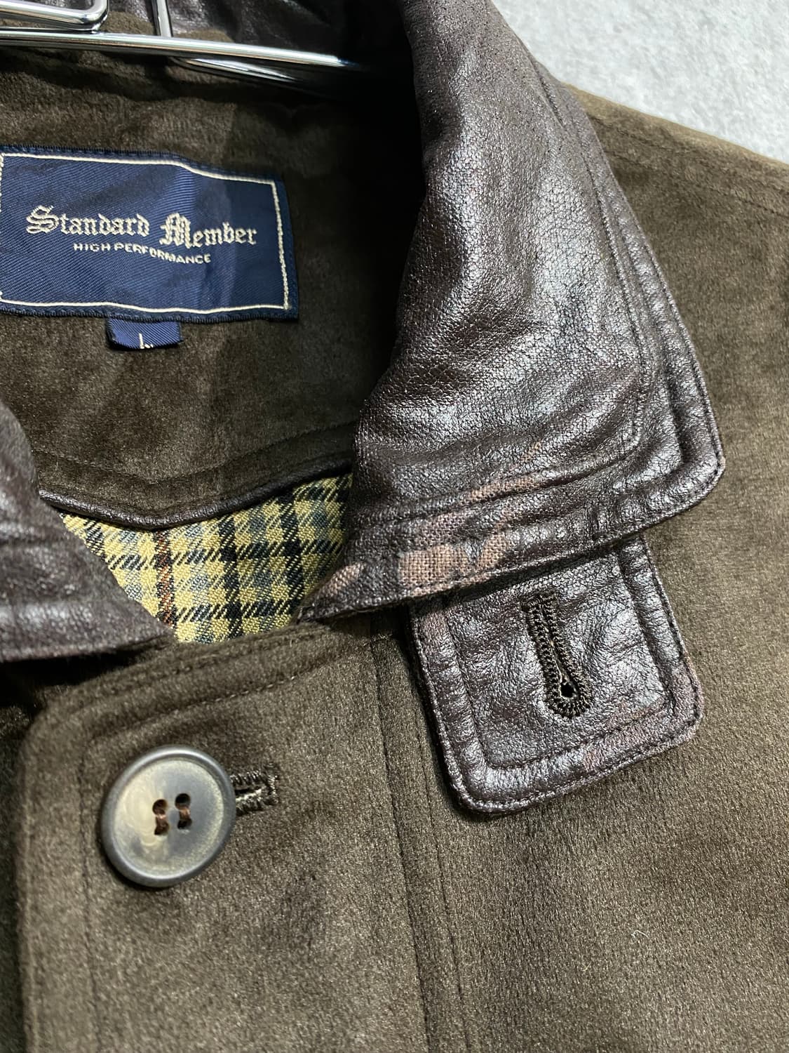 [L] Standard Member 재팬 브라운 사파리 자켓 상품이미지3