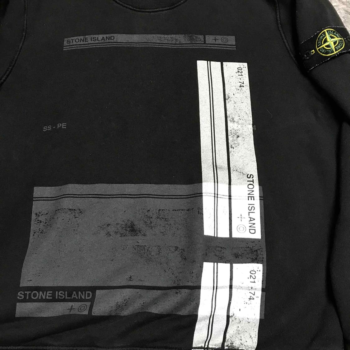 {클로젯}[L][백화점판]스톤아일랜드 맨투맨 상품이미지4