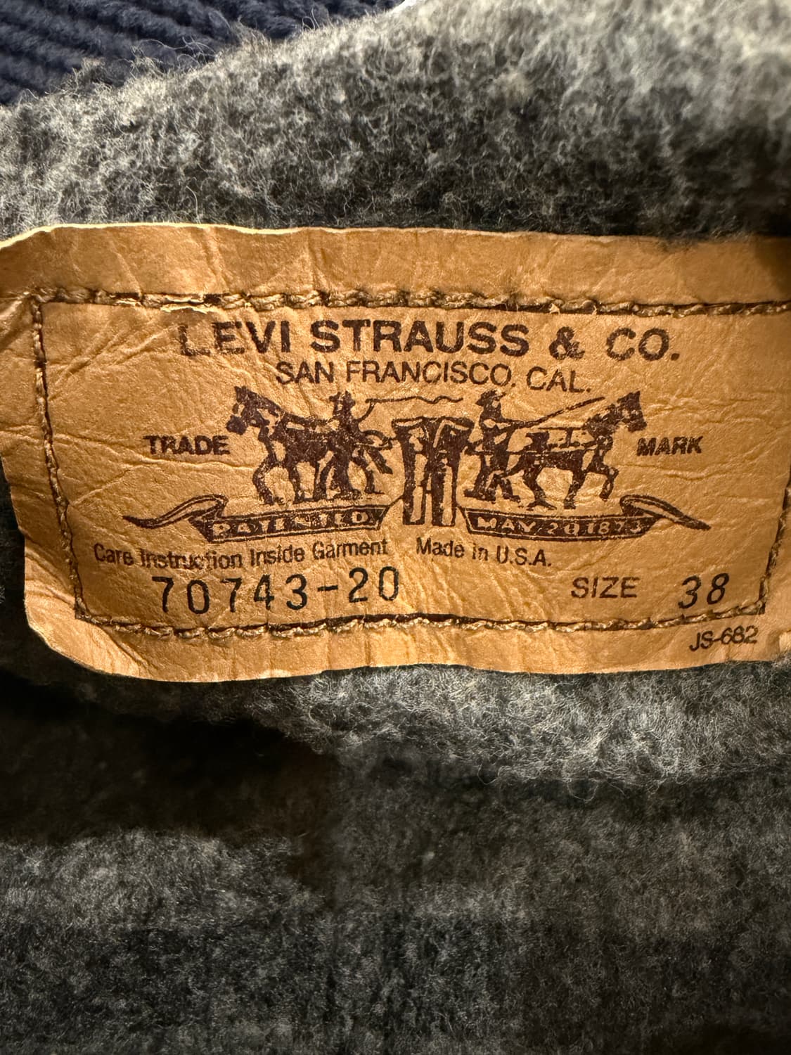 리바이스 70743 디트로이드 데님 자켓 상품이미지5