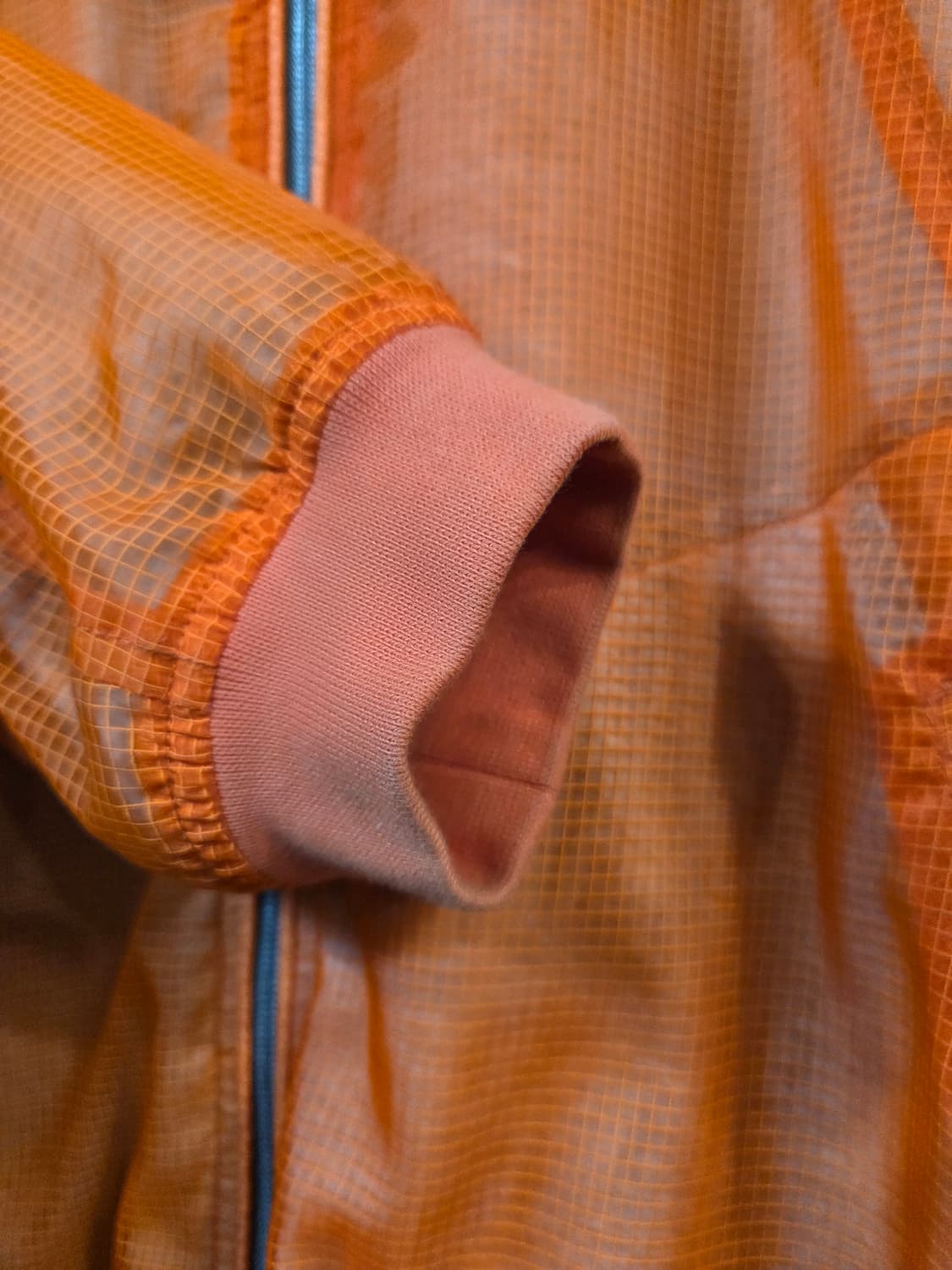 G-STAR 오렌지색 시스루 바람막이 점퍼(XS) 상품이미지3