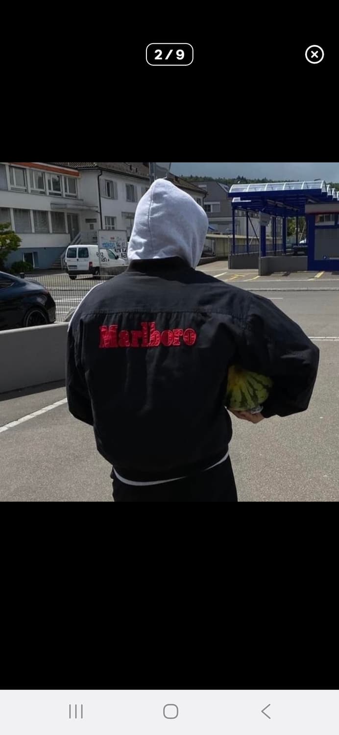 90s 말보로 리버시블 봄버 2XL 레어사이즈 상품이미지2