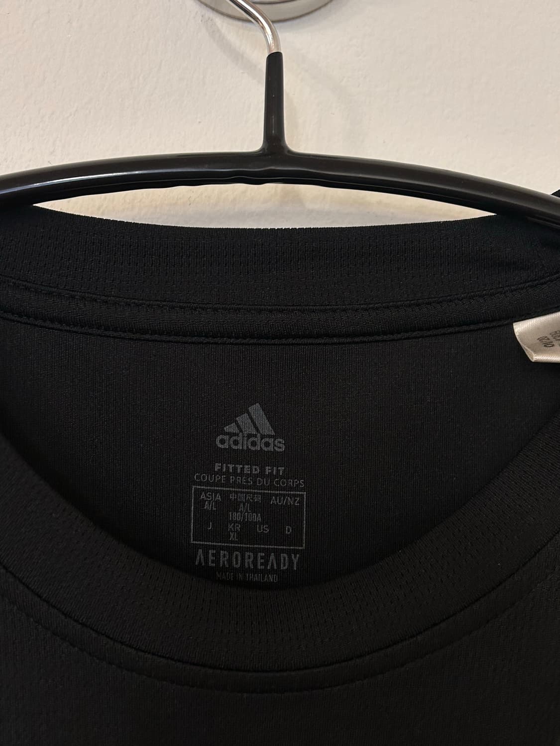 아디다스 에어로레디 기능성 반팔티 블랙 XL 상품이미지2