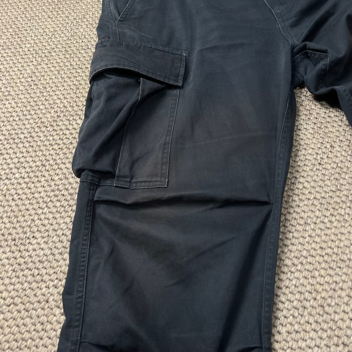 아비렉스 카고 코튼 팬츠 블랙 2XL 상품이미지5