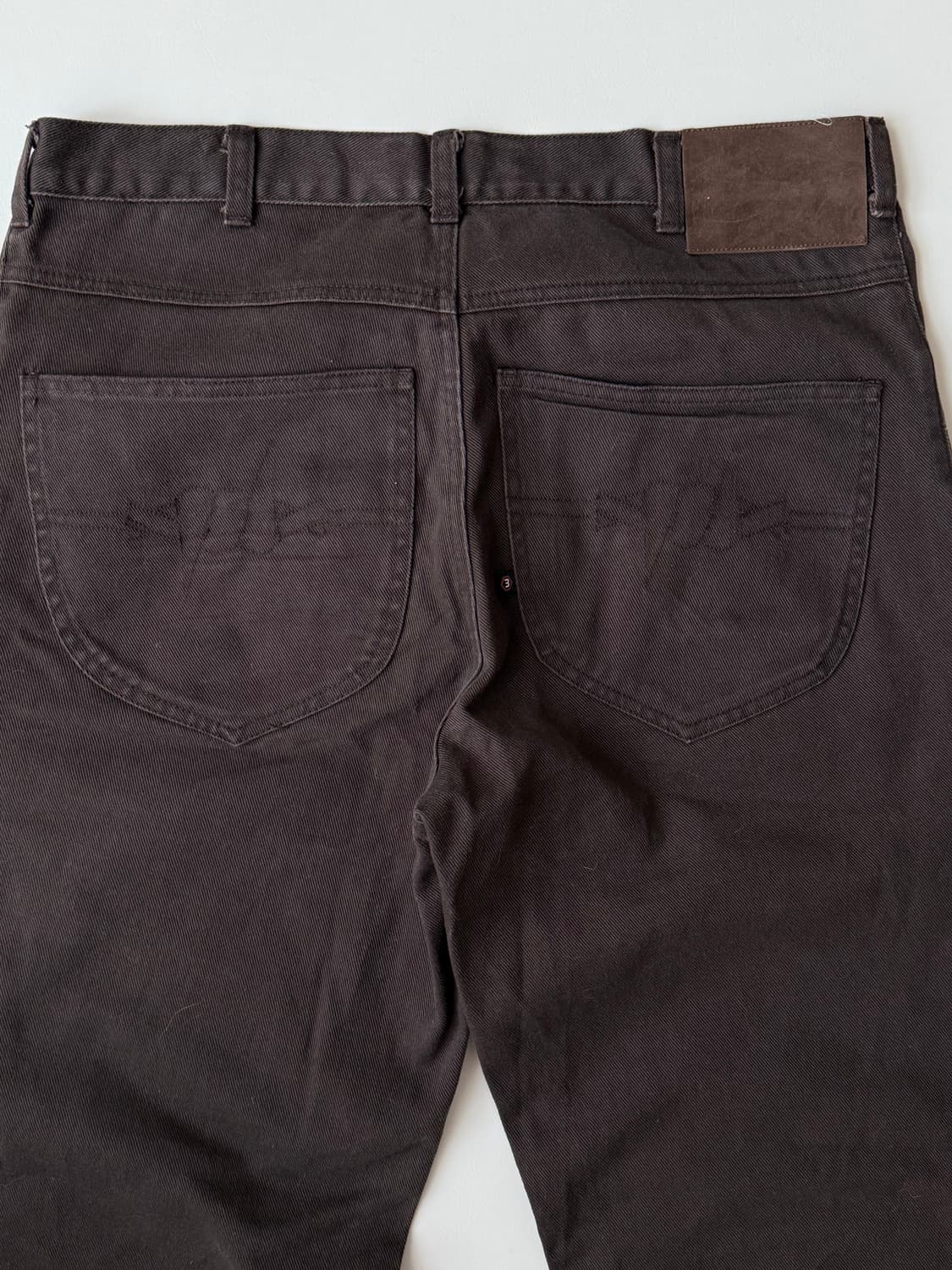 00s RECON 레콘 데님 브라운 상품이미지1