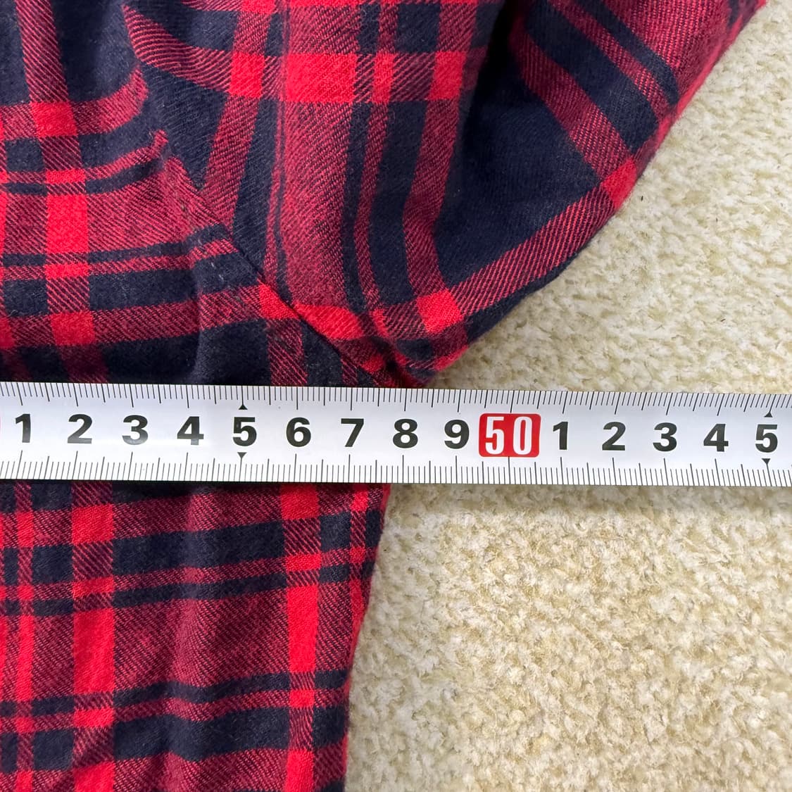 M 디키즈 레드 체크셔츠 0209T 상품이미지5