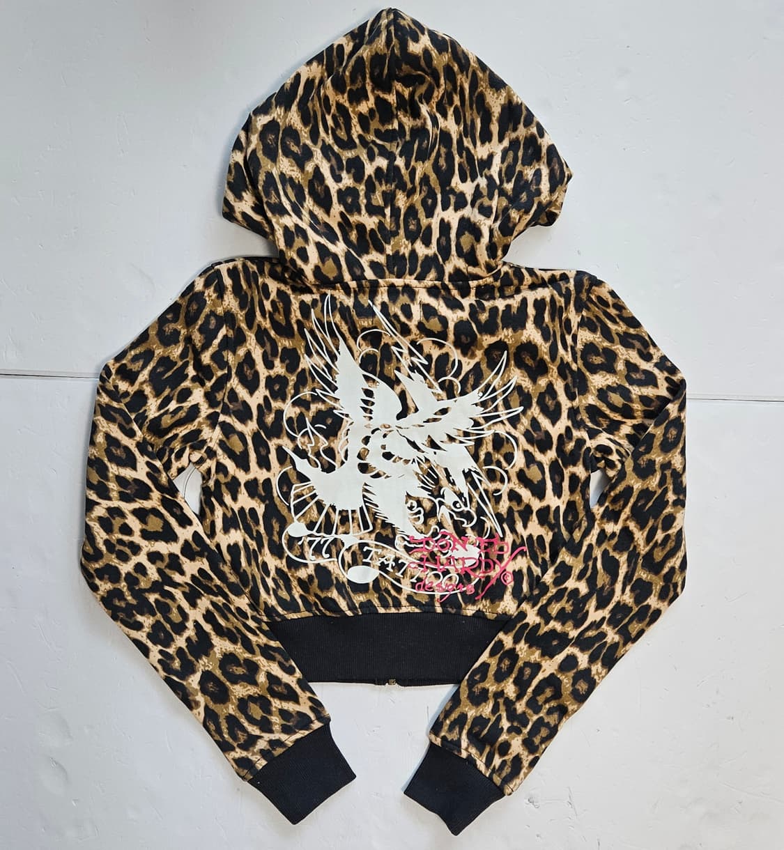 [새제품] 에드 하디 레오파드 후드집업 상품이미지6