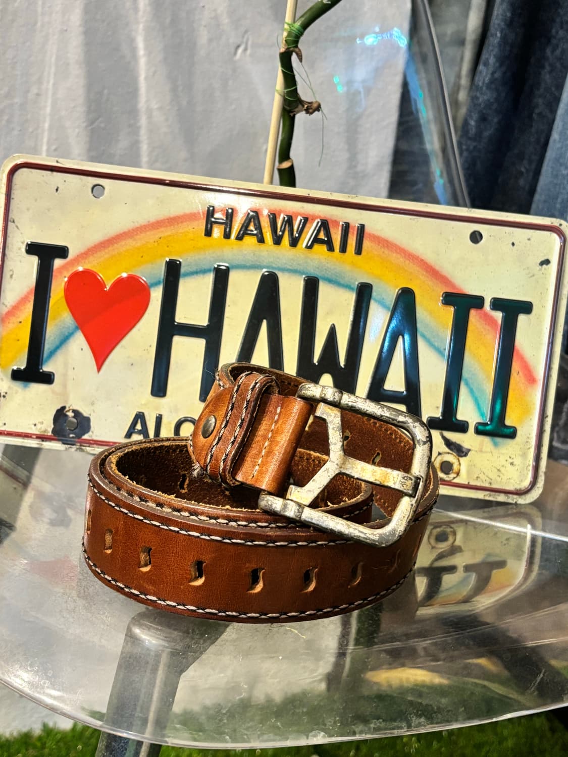 빈티지 가죽 벨트 상품이미지7