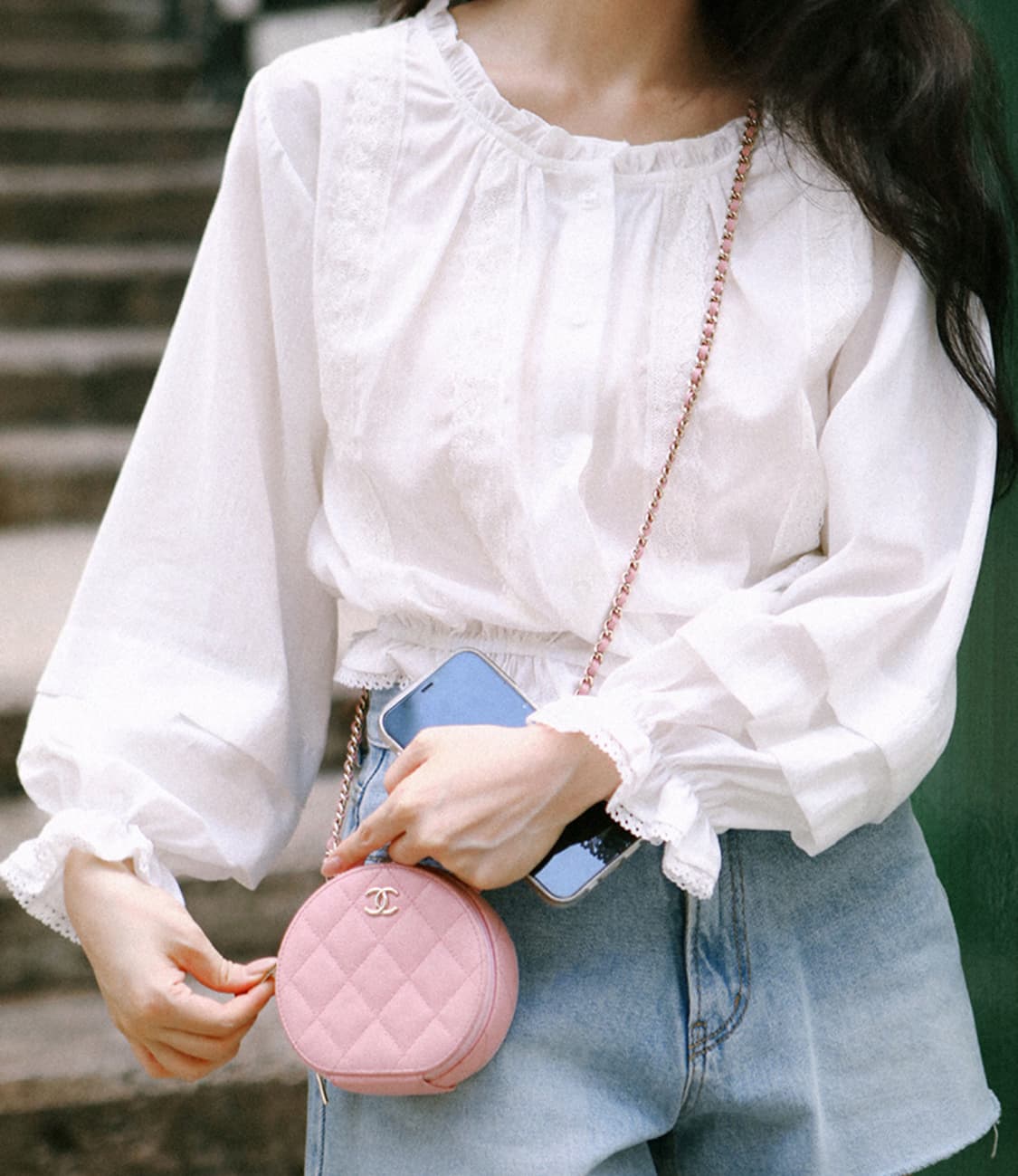 밀크코코아 아멜리라인 릴리 블라우스 새상품 상품이미지2