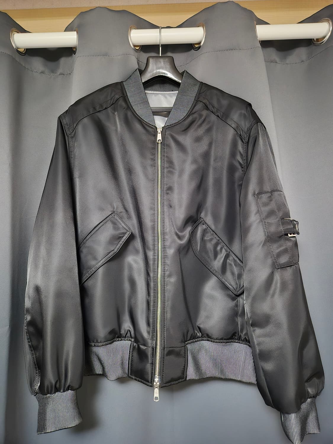 엘무드 밀레니엄 MA-1 항공점퍼 Black 상품이미지2