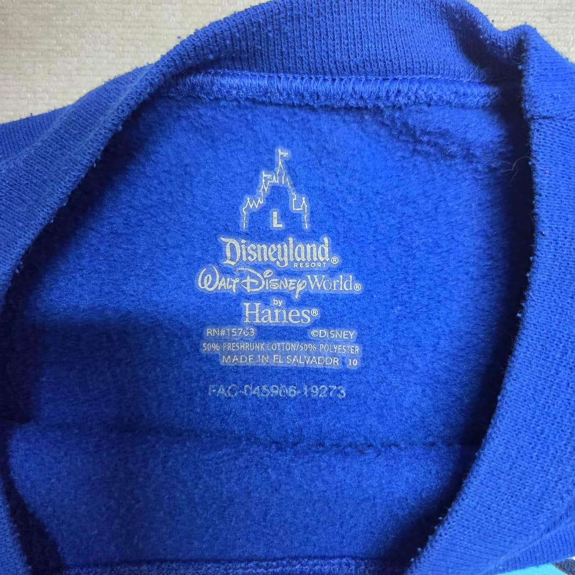 디즈니랜드 도날드덕 맨투맨 상품이미지3